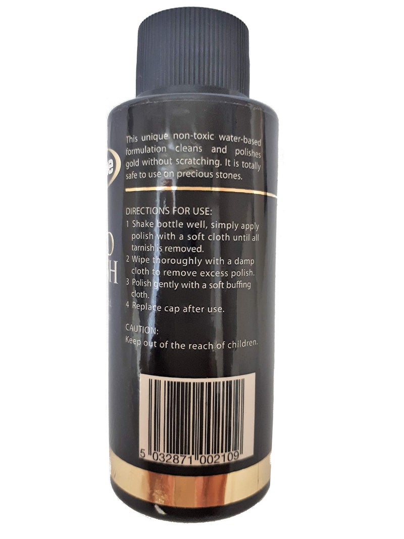 Nushine Gold Polish 1.7 Oz - ecofriendly formula works effortlessly with beautiful results - Image 2